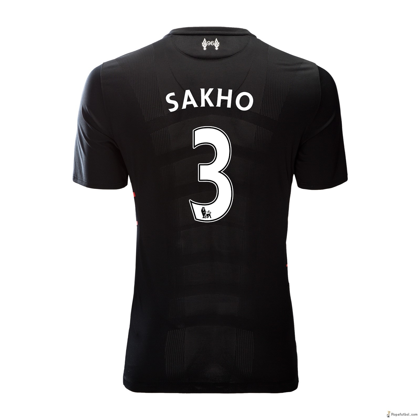 Camiseta Liverpool Replica Segunda Ropa Sakho 2016/17 Negro